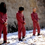 Prisoners in snow